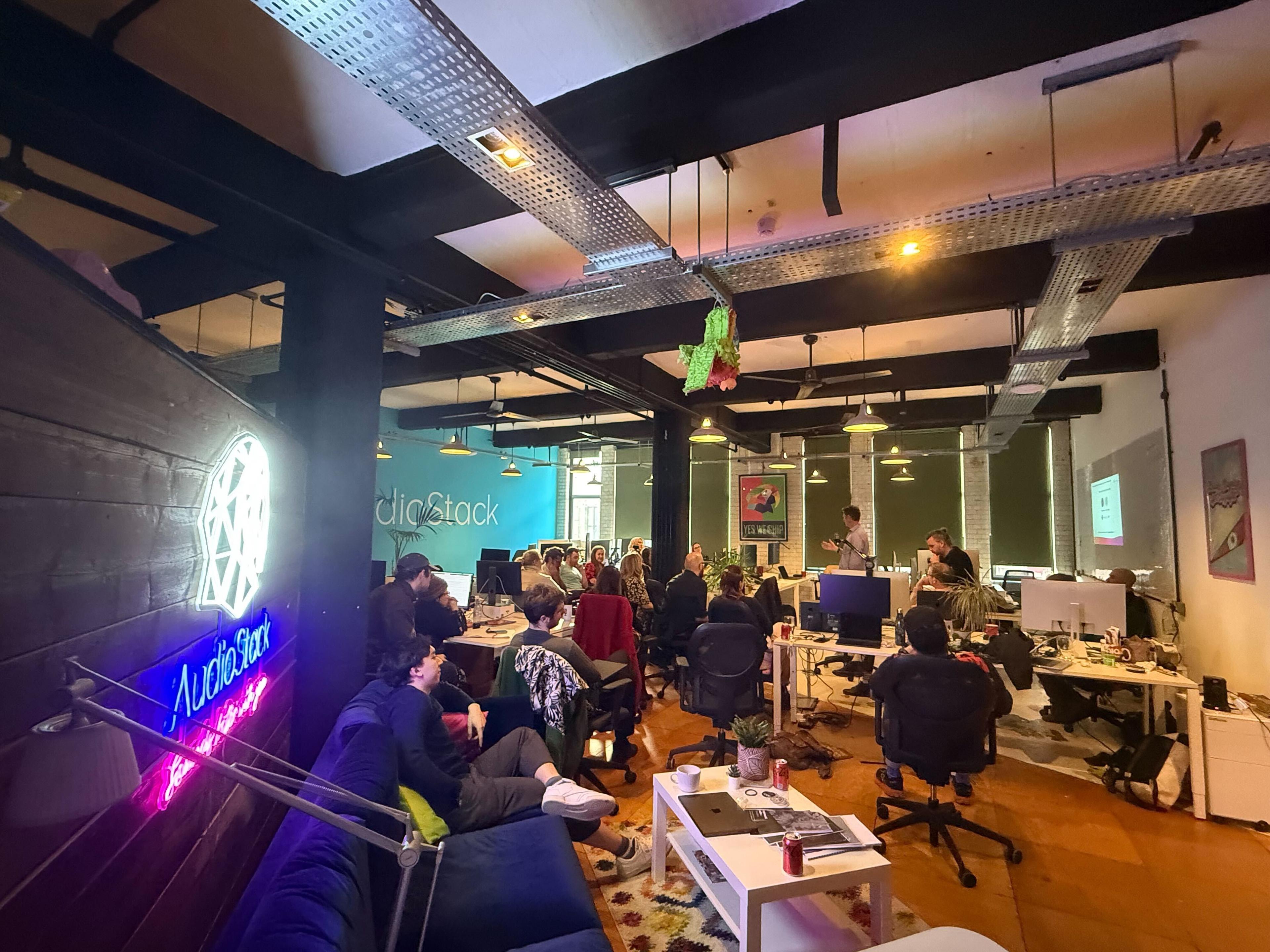 AudioStack London office
