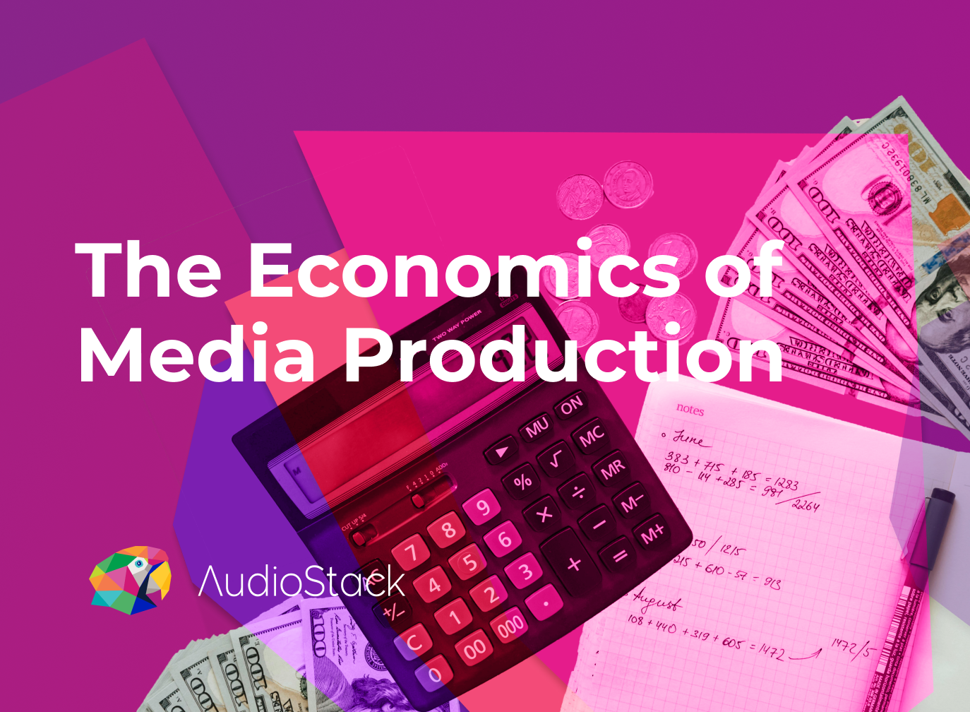 The Economics of Media Production; the new creative paradigm with AI Audio