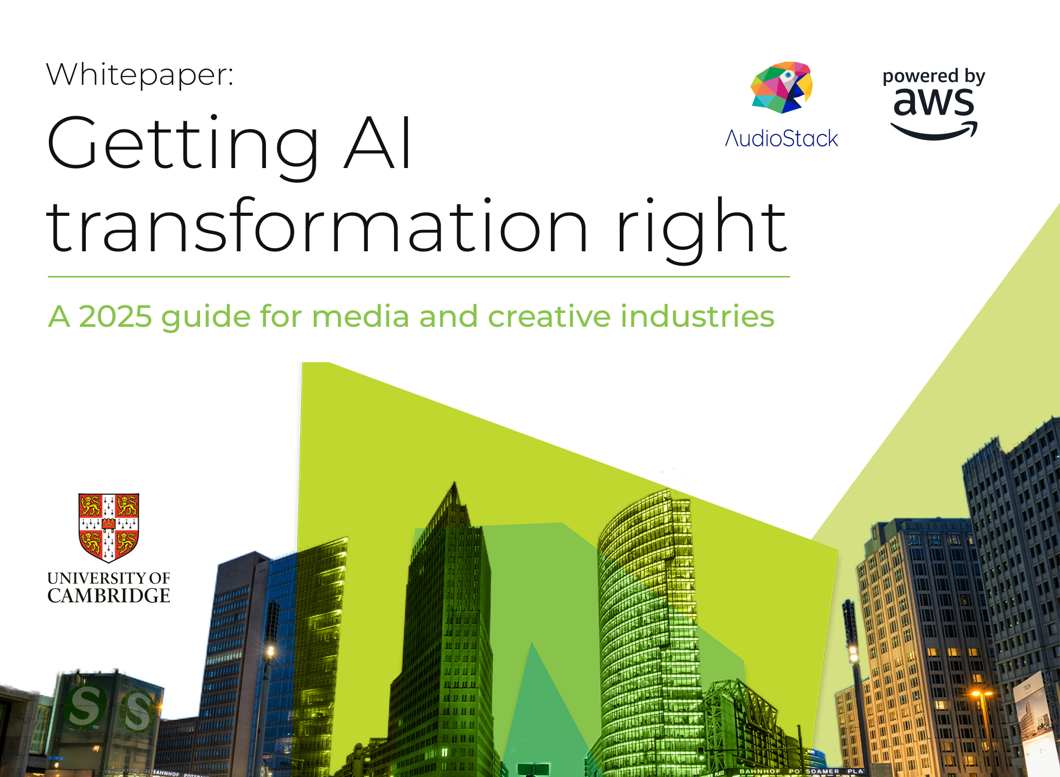 Getting AI transformation right: A 2025 guide for media and creative industries